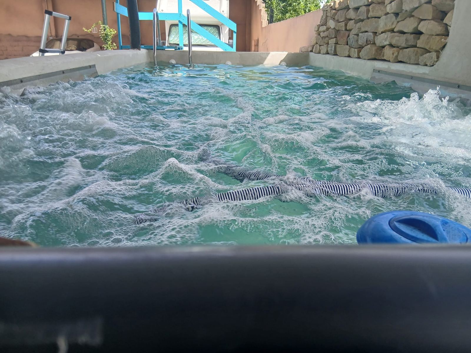 Zona de hidromasaje